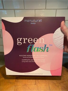 Manucurist Paris Green Flash Super Starter Set *Brand New/Never Used*